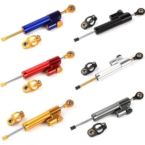 Steering Damper Stabilizer Shock Absorber Direction Bracket For Heavy Locomotives Motorcycles Engine Shock Absorber Direction