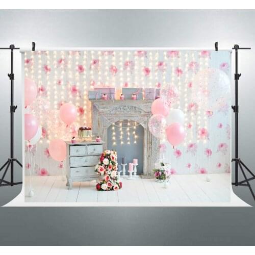 BEIPOTO 1st birthday party backdrop for girls photography background baby cake smash party banner photo shoot booth for picture