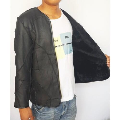 Мужские кожаные куртки BOUSSAC China At AliExpress