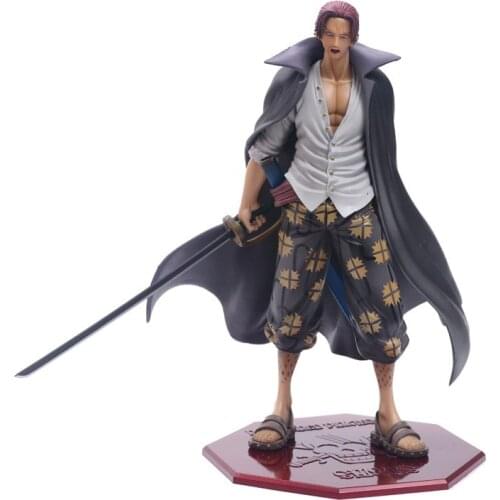 ONE PIECE Doll Red Hair Akakami No Shankusu 31.5CM Statue PVC Action Figure Collectible Model Toys Boxed F93