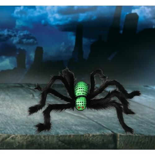 Halloween Decoration Spider Venue Layout Props Decor Spider Terror Purple 75cm Plush Toy 75 CM Party Favours Supplies Spiders