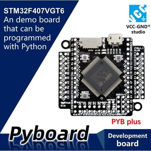 Pyboard V1.1 PYB plus V11 MicroPython STM32F407VGT6 dev board demo board core board Cortex-M4 Python