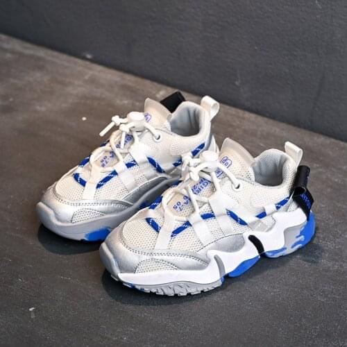 Kids shoes Sports shoes 2021 new autumn soft bottom boys net shoes breathable mesh old shoes girls shoes