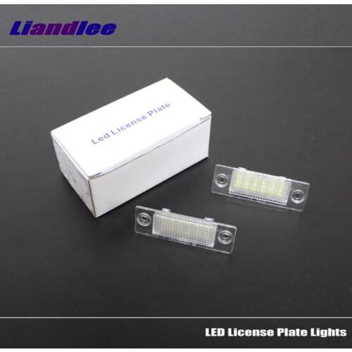 For VW Transporter T5 Caravelle Multivan LED Car License Plate Lights High Quality Number Frame