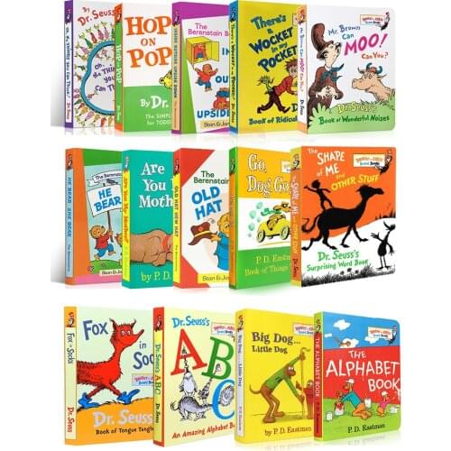 Dr. Sue Big Dog Little Dog By P.D.Eastman English Language Educational Toys for Children Montessori Classroom Reading Book