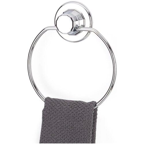Evistro Vacuum Bathroom Towel Rack Oval