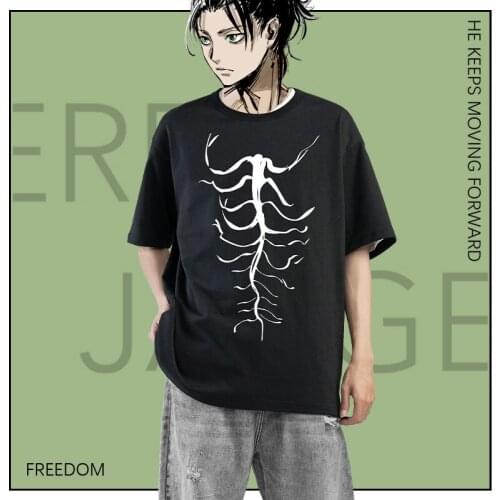 Cartoon T-shirt Mens T Shirts Clothing Anime T Shirts Men Harajuku Streetwear Anime Clothes Goth Clothes Alternative