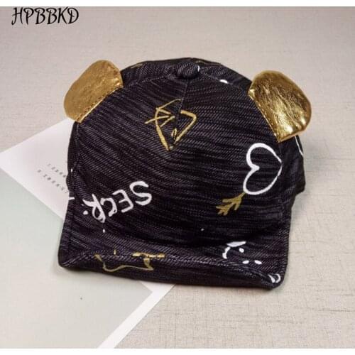 HPBBKD Fashion Baby Girl Boy Hat Newborn Infant Toddler Cap Girl Boy Unisex Cotton Baseball Cap Kids Hat Children Sun Hats GH545
