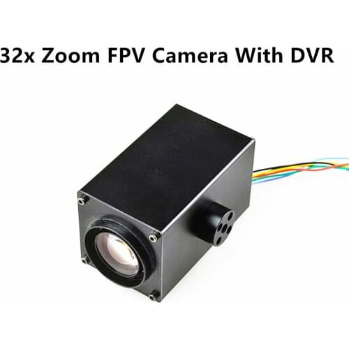 Happymodel HC700R 32x Zoom Camera 1080P with DVR 64G SD Card Holder AV Signal Output Camera for RC FPV Racing Quadcopter