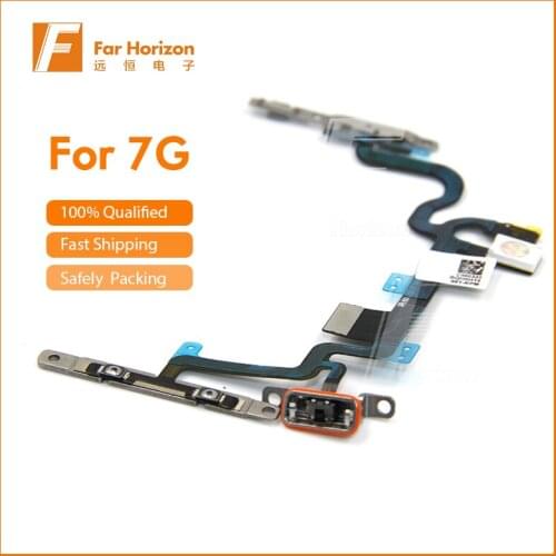 Volume Button Power Switch On Off For iPhone 7G 7Plus Wholesale 10Pcs/lot Free Shipping