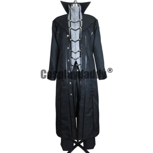 Anime Persona 5 Hero Male Adult Uniform Suit Cosplay Costume