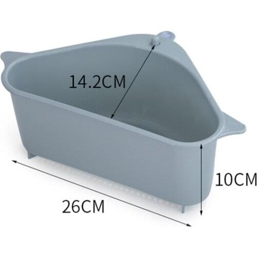 Kitchen Accessories Sink Strainer Drain KitchenTool Vegetable Fruit Drainer Basket Sponge Soap Storage Shelf Kitchen Gadgets New