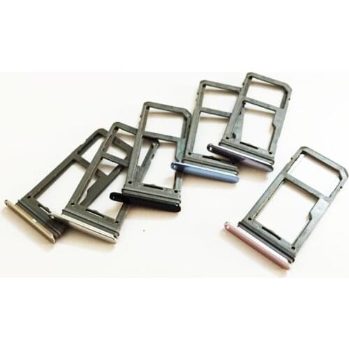 6 Color Sim Tray For Samsung Galaxy S8 G950 S8 plus G955 SIM Card Tray Slot Holder Replacement Part