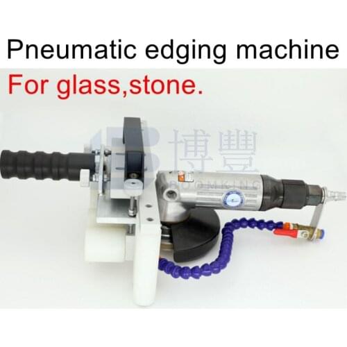 New model Pneumatic edging machine,Pneumatic corner rounding machine, for glass,ceramics,stone.Grinding tools. BOOMKING Grinder