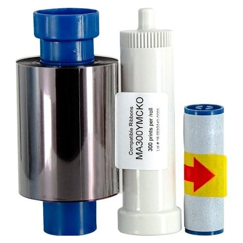 New Compatible YMCKO Printer Ribbon For Magicard MA300 YMCKO Card Printer 300 prints