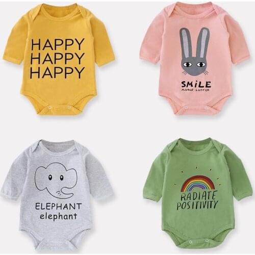 Baby Clothes Infant Newborn Clothing Body Rompers Jumpsuit Baby Girl Boy Clothes For Babies Autumn Cotton Clothes