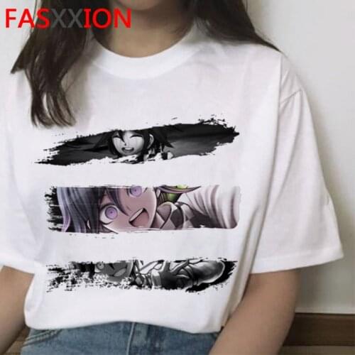 Ouma Kokichi Danganronpa V3 Ouma Kokichi summer top tshirt women couple clothes grunge ulzzang t shirt harajuku kawaii kawaii
