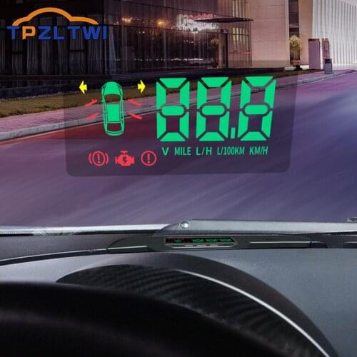 For Smart Fortwo Forfour 453 Car HUD Head up display Windshield Speed Projector Security Alarm Overspeed Warning System