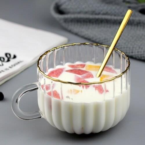 Transparent Glass Coffee Cup Milk Phnom Penh Whiskey Tea Beer Cup Breakfast Drinking Cup Home Office Drinkware Gift