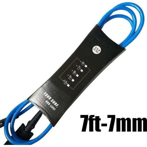 Surfing Straight Leash 7ft 7mm Surfboard Leash Yep.surf Super strong webbing Neoprene Strape