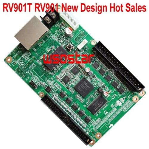 RV901T RV901 LED receiving card 2*50 Pin For P4 P5 P6 P7.62 P8 P10 P12 P16 P20 P25 HD LED display module RV801 RV801D