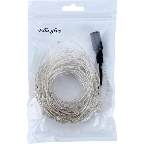 LED String Light 5M 10M Copper Wire LED Starry Lights With DC 12V For Wedding Decoration Christmas Garden Home Party