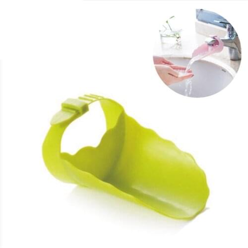 1Pcs Faucet Extender Portable PP/TPR Multi Purpose 4Colors Water-saving Baby Supplies for Wash-hand Bathroom Accessories