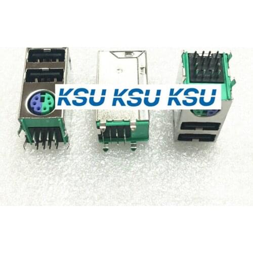 High Quality Audio Port +USB ports hole interface socket 2ports USB motherboard socket KB hole +USB connector