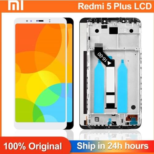 AAA Quality LCD For Xiaomi Redmi 5 Plus LCD Display Screen For Redmi5 Plus LCD Digitizer Replacement With Frame