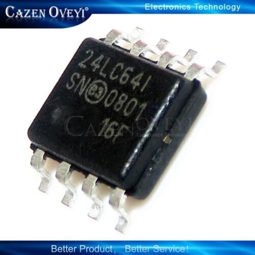10piece 24LC64T-I/SN SOP-8 24LC64T-I SN SOP8 24LC64 SOP 24LC64I 24LC641 new original In Stock