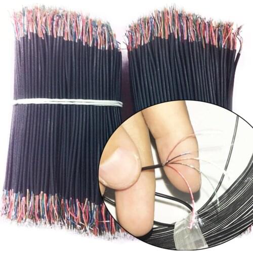 1000pcs varinshed wire 5core 5Pin OD 1.2mm florist Wire earphone cable connection 3pin flexible enameled speaker cable