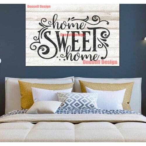 2020 home sweet home diamond painting full 5d diamond embroidery full set home sweet home decor for home bedroom wall sticker