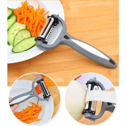 3 in 1 peelers & zesters fruit vegetable potato cutter peeler zester scratcher with blade parer skinning knife kitchen tools