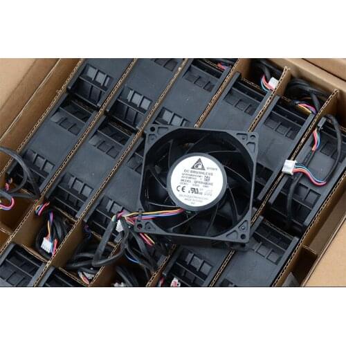 Delta Electronics QFR0948UHE AMH DC 48V 0.6A 92x92x38mm 4-Wire Server Cooling Fan