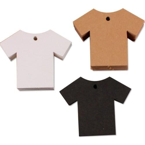 5.5X7Cm Kraft Paper Labels For Decoration Packaging Garment Paper Blank Hang Tags Cover Paper Gift Tag Word Card Price List