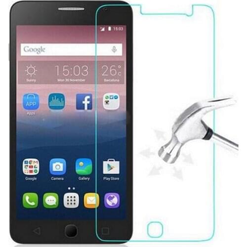 Alcatel One Touch Pop Star 3G 5022D Tempered Glass 9H Original Protective Film Explosion-proof Screen Protector for 5022 5022X