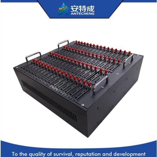 Antecheng 4G LTE SIM7100E 64 PORTS bulk sms modem high speed sms sending by 4G network