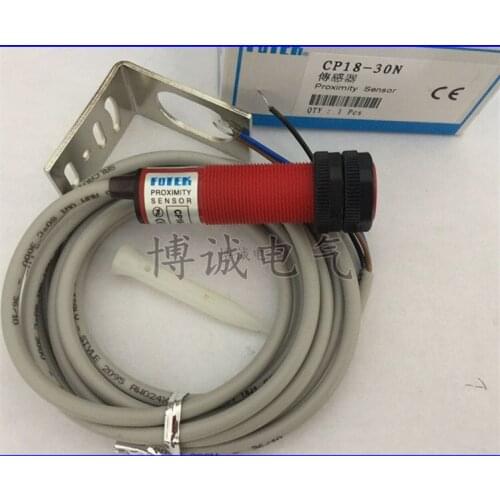 Cylindrical capacitive proximity switch / sensor CP18-30NB
