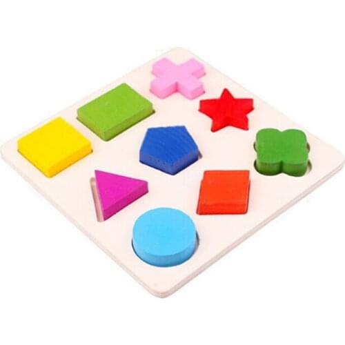 Wooden Math Toys Puzzle Baby Kids Learning Toy Preschool Early Childhood Education Montessori Game For Toddlers Children