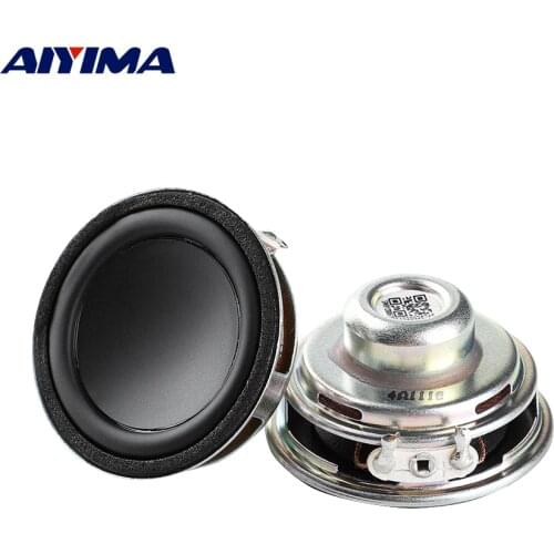 AIYIMA 2Pcs 1.5 Inch Full Range Audio Speaker 4 Ohm 3W Neodymium Sound Loudspeaker Home Theater For JBL Bluetooth Speakers