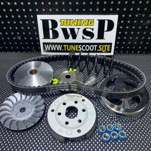 Clutch Kit For JOG50 BOOSTER STUNT ZR50 EVO50 107mm Racing Set Tuning Variator Belt Transmission Perfomance Parts Jog 50 Zr Evo