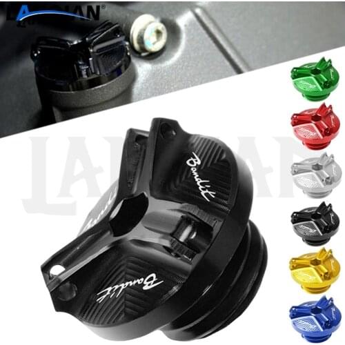Motorcycle M20*2.5 Engine Oil Filter Cup Plug Cover Screw moto accessories for Suzuki GSF 600 650 Bandit S GSF 1200 1250 Bandit
