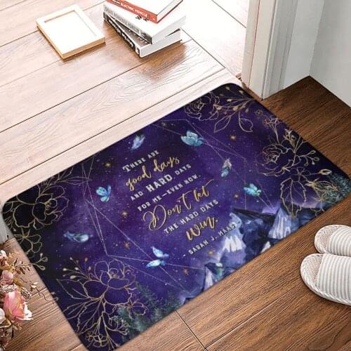 There Are Good Days Doormat Carpet Mat Rug Polyester Anti-slip Floor Decor Bath Bathroom Kitchen Bedroom 40*60