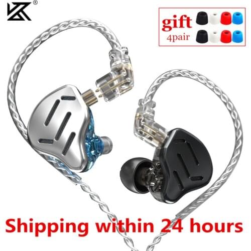 NEW KZ ZAX 7BA 1DD Hybrid Unit In Ear Earphones 8 Driver HIFI Headset DJ Monitor Earphone Earbuds KZ ZSX AS16 CCA CA16 BA8 DM7