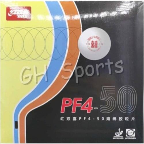 Original DHS PF4-50 Table Tennis Rubber For Ping Pong Table Tennis Racket Sport Entertainment
