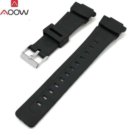AOOW Silicone Watchband for Casio G Shock Replacement Band Strap Watch Accessories GAW-100/GLX/GA-200/150/201/300/310/GAS-100