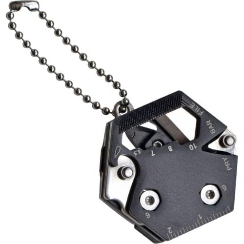 ALMIGHTY EAGLE New hex coin knife split wrench EDC Screwdriver mini folding knife multifunctional outdoor combination tool knife