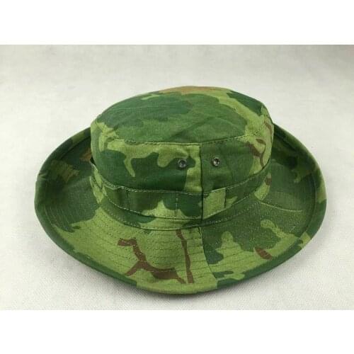 Vietnam War Soldier Mitchell Camouflage Camo Combat Boonie Hat Military Cap High Quality WW2 Military