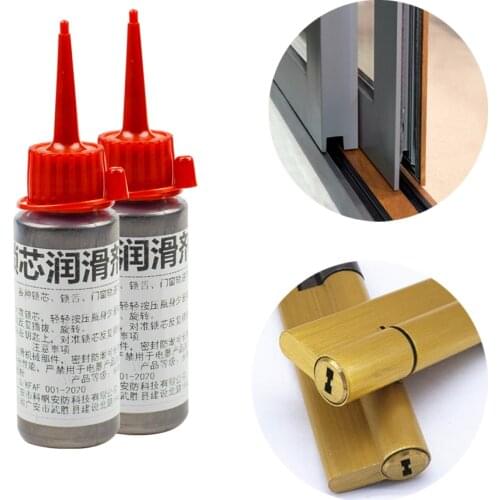 High Quality Graphite Lubricant For Car Gate Engine Cover Security Door Interior Door Lock Core Nano Graphite Powder 60ml