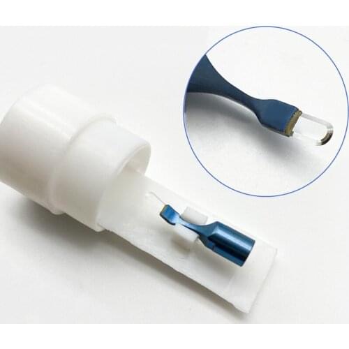 1pcs Sapphire Crescent Blade and titanium handle Ophthalmic Keratome blades knife